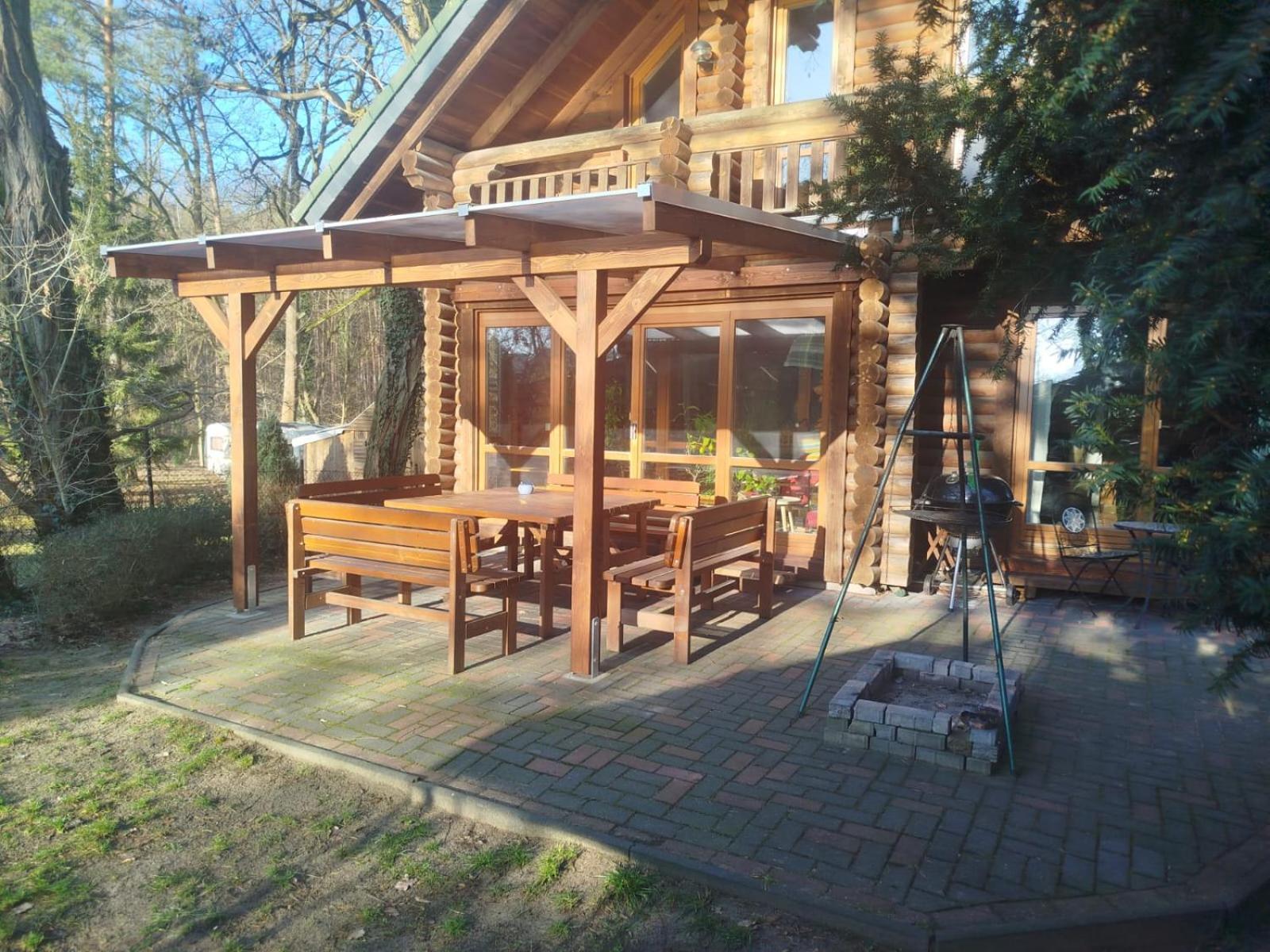 Holzhaus Am See Zernsdorf Exterior foto